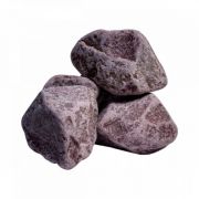 Камни для бани малиновый кварцит обвалованный 20 кг